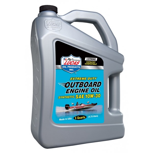 10W30 SAE Fully Synthetic Outboard Engine Oil FC-W - 4.54 Litre - Car Smart