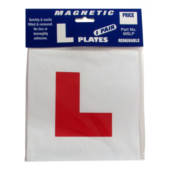 L Plates Pair Car Smart