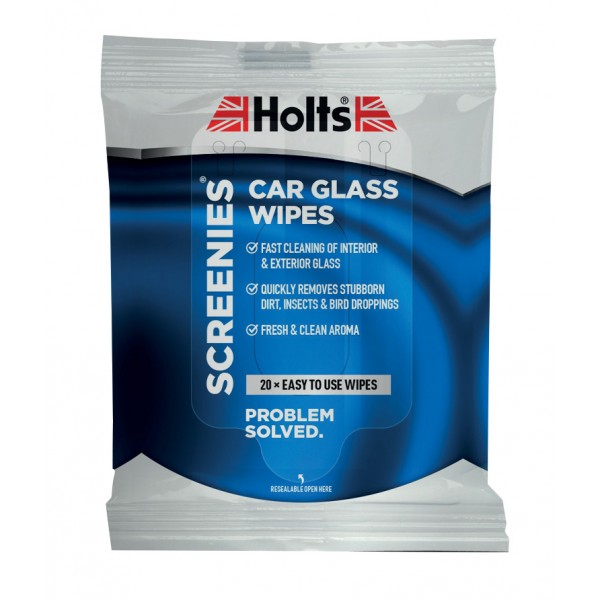 Screenies Car Glass Wipes Pack of 20 Car Smart
