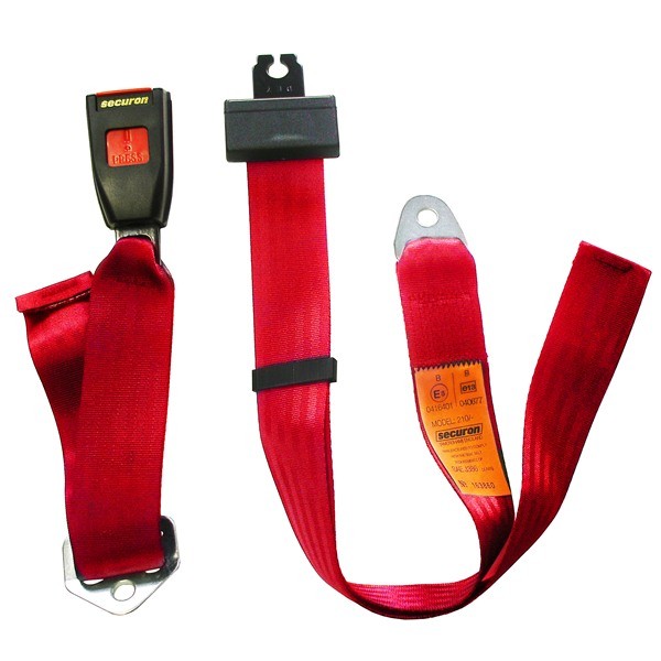 Seat Belt Static Lap Red Car Smart