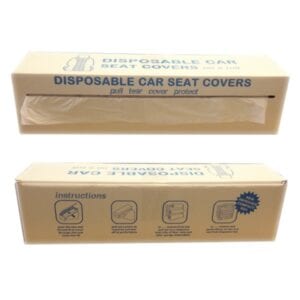 Disposable White Seat Covers – Roll of 100
