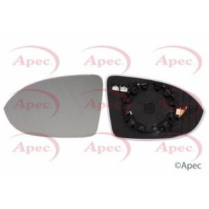 APEC Exterior Mirror Glass Heatable Blue-Tint