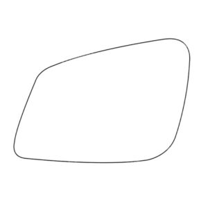 APEC Replacement Stick-On Standard Vehicle Mirror Glass LHS