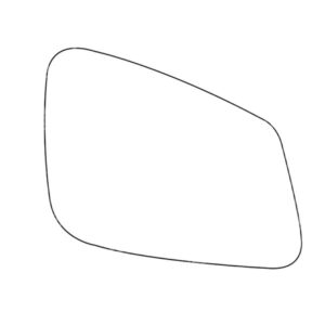 APEC Replacement Stick-On Wide Angle Vehicle Mirror Glass RHS