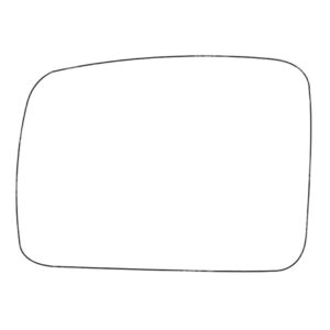 APEC Replacement Stick-On Standard Vehicle Mirror Glass LHS