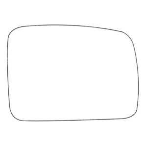 APEC Replacement Stick-On Standard Vehicle Mirror Glass RHS