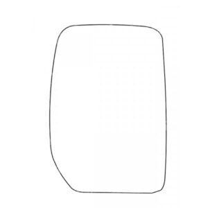 APEC Replacement Stick-On Commercial Vehicle Mirror Glass RHS