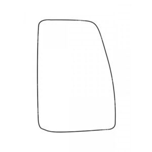 APEC Replacement Stick-On Commercial Vehicle Mirror Glass RHS