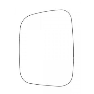 APEC Replacement Stick-On Commercial Vehicle Mirror Glass LHS