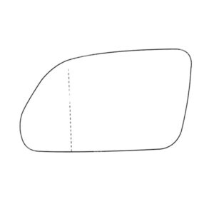 APEC Replacement Stick-On Standard Vehicle Mirror Glass LHS