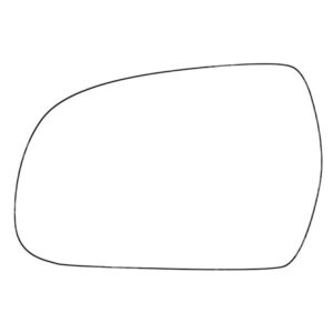 APEC Replacement Stick-On Standard Vehicle Mirror Glass LHS