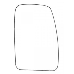 APEC Replacement Stick-On Commercial Vehicle Mirror Glass RHS