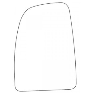 APEC Replacement Stick-On Commercial Vehicle Mirror Glass LHS