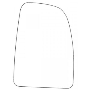 APEC Replacement Stick-On Commercial Vehicle Mirror Glass RHS