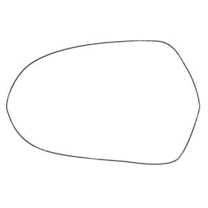 APEC Replacement Stick-On Standard Vehicle Mirror Glass LHS