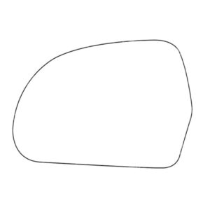 APEC Replacement Stick-On Standard Vehicle Mirror Glass LHS