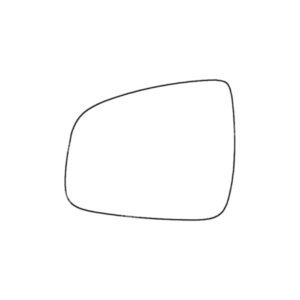 APEC Replacement Stick-On Standard Vehicle Mirror Glass LHS