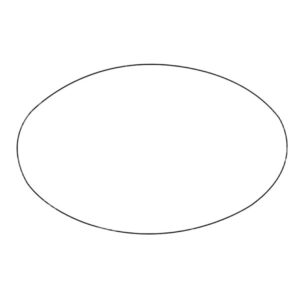 APEC Replacement Stick-On Standard Vehicle Mirror Glass LHS