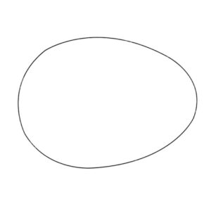 APEC Replacement Stick-On Wide Angle Vehicle Mirror Glass LHS