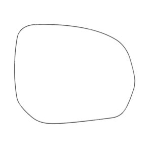 APEC Replacement Stick-On Standard Vehicle Mirror Glass RHS