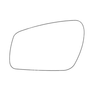 APEC Replacement Stick-On Standard Vehicle Mirror Glass LHS