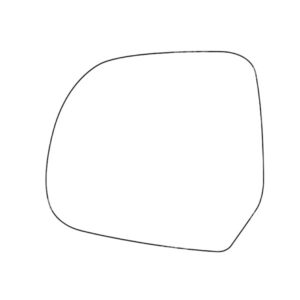 APEC Replacement Stick-On Standard Vehicle Mirror Glass LHS