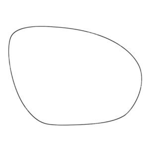 APEC Replacement Stick-On Standard Vehicle Mirror Glass RHS