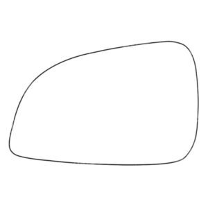 APEC Replacement Stick-On Standard Vehicle Mirror Glass LHS