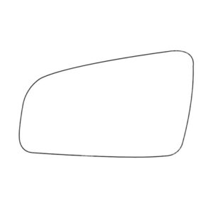 APEC Replacement Stick-On Standard Vehicle Mirror Glass LHS