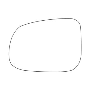 APEC Replacement Stick-On Standard Vehicle Mirror Glass LHS