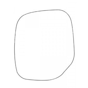 APEC Replacement Stick-On Standard Vehicle Mirror Glass RHS