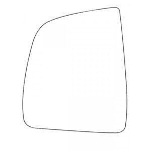 APEC Replacement Stick-On Commercial Vehicle Mirror Glass LHS