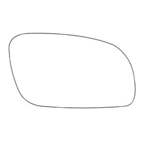 APEC Replacement Stick-On Standard Vehicle Mirror Glass RHS