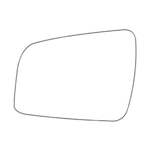 APEC Replacement Stick-On Standard Vehicle Mirror Glass LHS