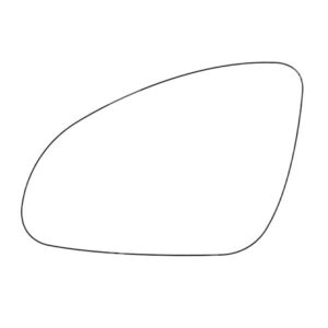 APEC Replacement Stick-On Standard Vehicle Mirror Glass LHS