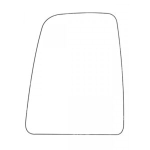 APEC Replacement Stick-On Commercial Vehicle Mirror Glass LHS
