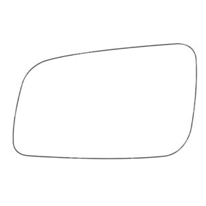 APEC Replacement Stick-On Standard Vehicle Mirror Glass LHS