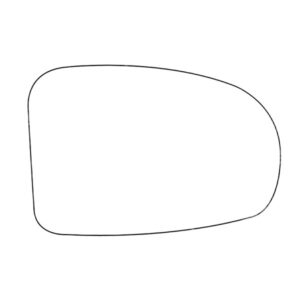 APEC Replacement Stick-On Standard Vehicle Mirror Glass RHS