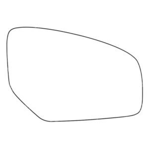 APEC Replacement Stick-On Standard Vehicle Mirror Glass RHS
