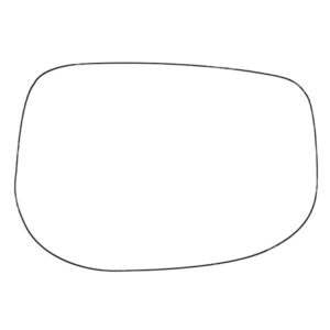 APEC Replacement Stick-On Standard Vehicle Mirror Glass RHS