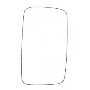 APEC Replacement Stick-On Commercial Vehicle Mirror Glass LHS