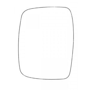 APEC Replacement Stick-On Commercial Vehicle Mirror Glass LHS