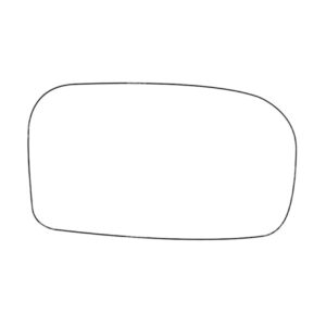 APEC Replacement Stick-On Standard Vehicle Mirror Glass RHS