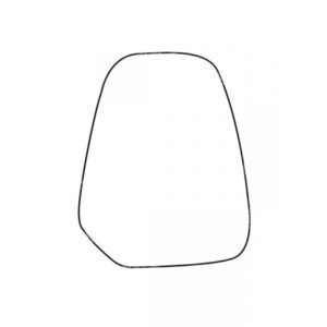 APEC Replacement Stick-On Commercial Vehicle Mirror Glass LHS