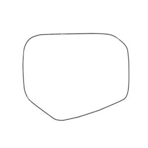 APEC Replacement Stick-On Standard Vehicle Mirror Glass RHS