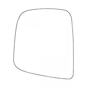 APEC Replacement Stick-On Commercial Vehicle Mirror Glass LHS