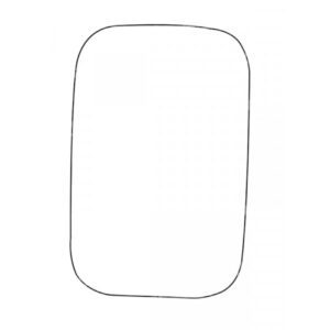 APEC Replacement Stick-On Commercial Vehicle Mirror Glass LHS