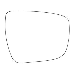 APEC Replacement Stick-On Standard Vehicle Mirror Glass RHS
