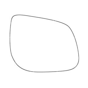 APEC Replacement Stick-On Standard Vehicle Mirror Glass RHS