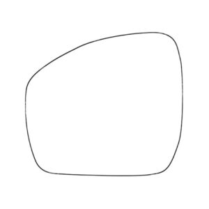 APEC Replacement Stick-On Standard Vehicle Mirror Glass LHS